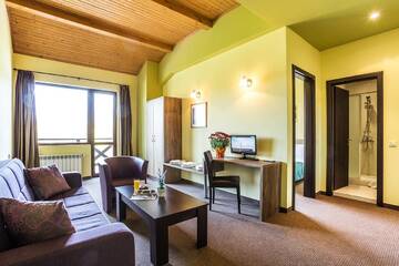 Фото номера Люкс с 1 спальней и балконом Отель Dragoman Hotel г. Драгоман 8